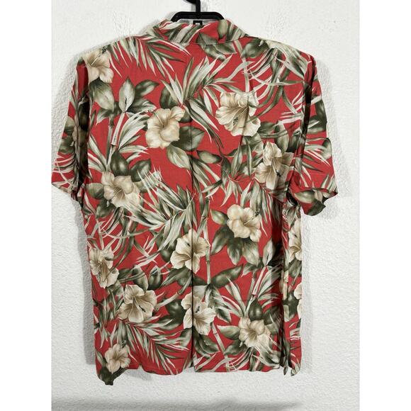 Vintage Koret Country Club Hawaiian Shirt Petite Size‎ M Multicolor Floral - Picture 5 of 8
